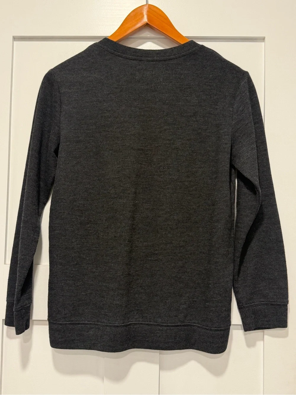 Old Navy Boys Charcoal V-Neck Sweater